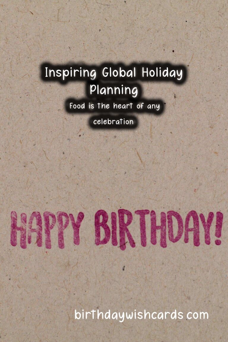 Refreshing Global Holiday Planning That Will Wow Your Guests