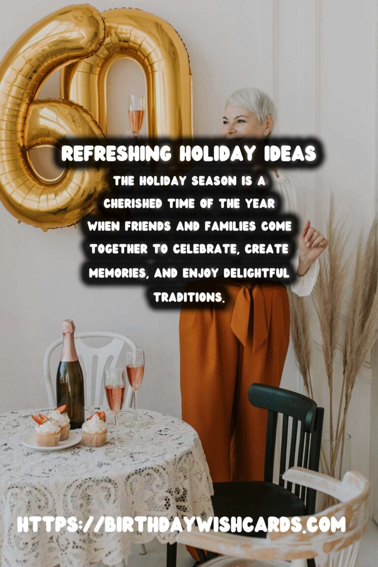 Refreshing Holiday Celebration Ideas That Capture the Moment