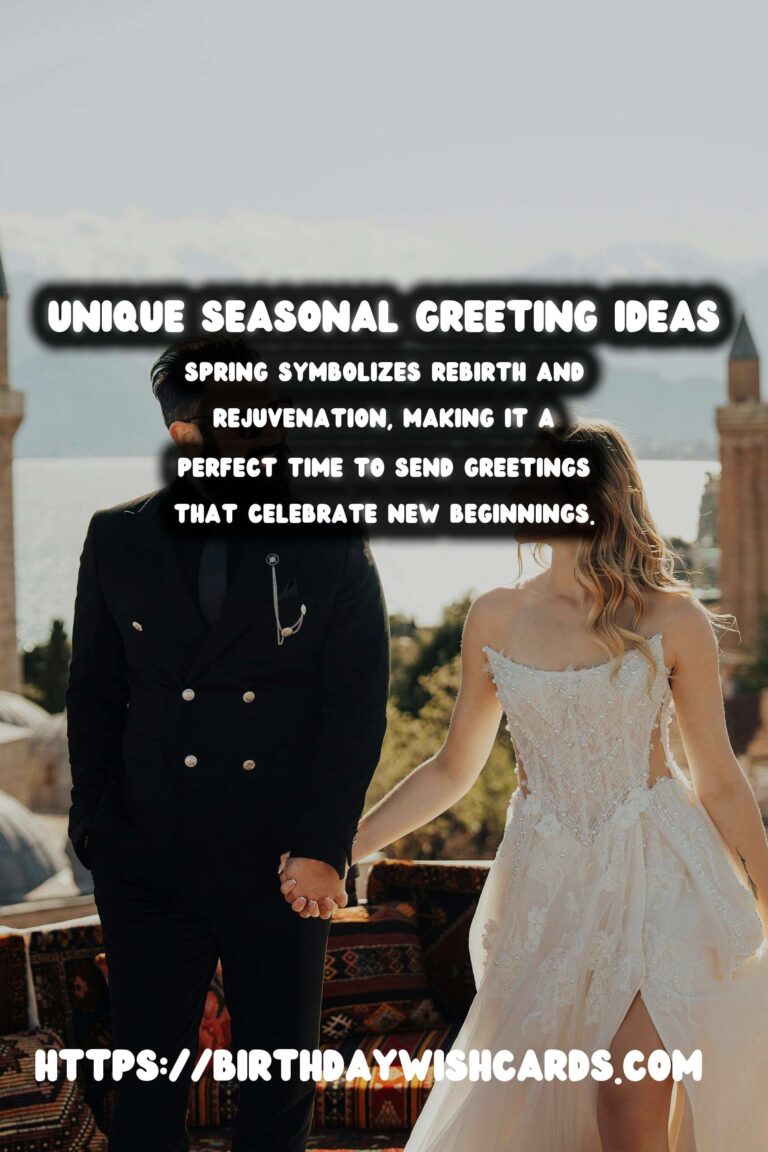 Refreshing Seasonal Greeting Ideas That Are Unique
