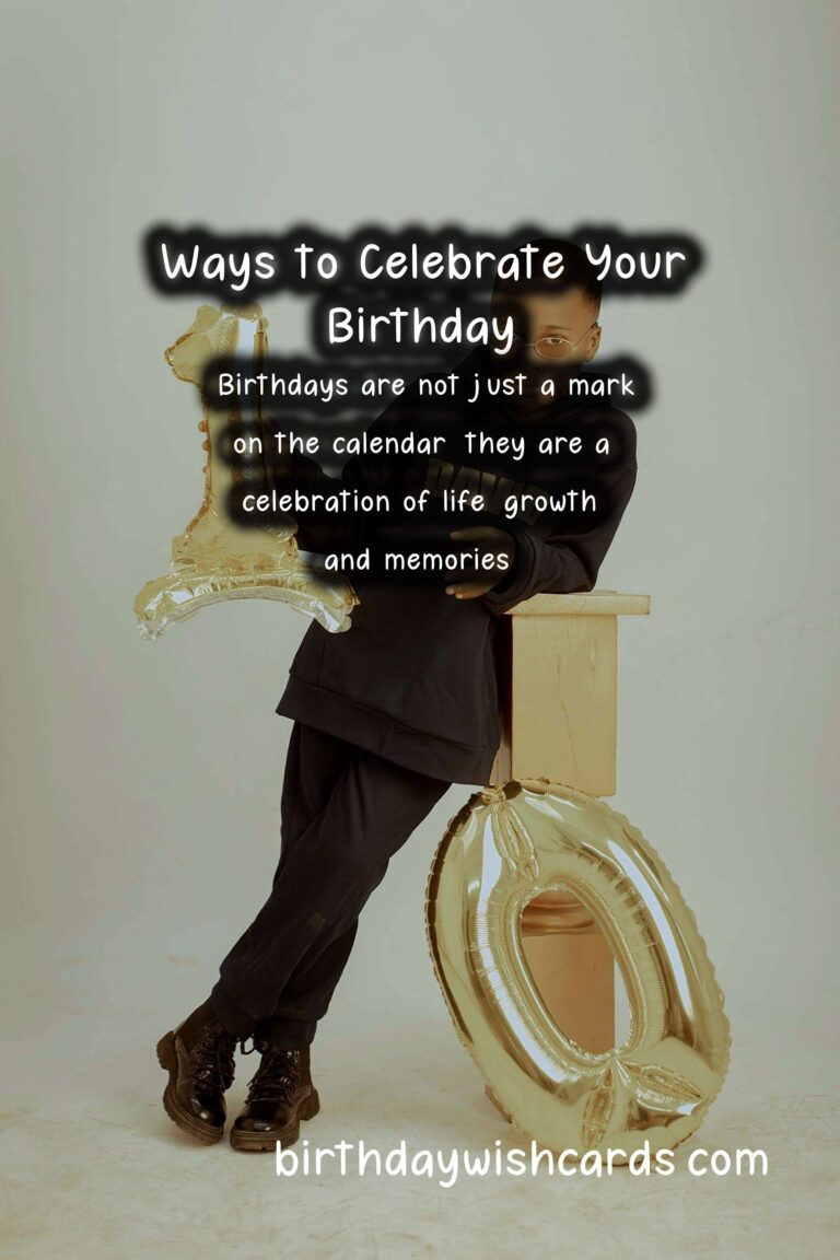 Refreshing Ways to Celebrate: Your Ultimate Birthday Survival Guide