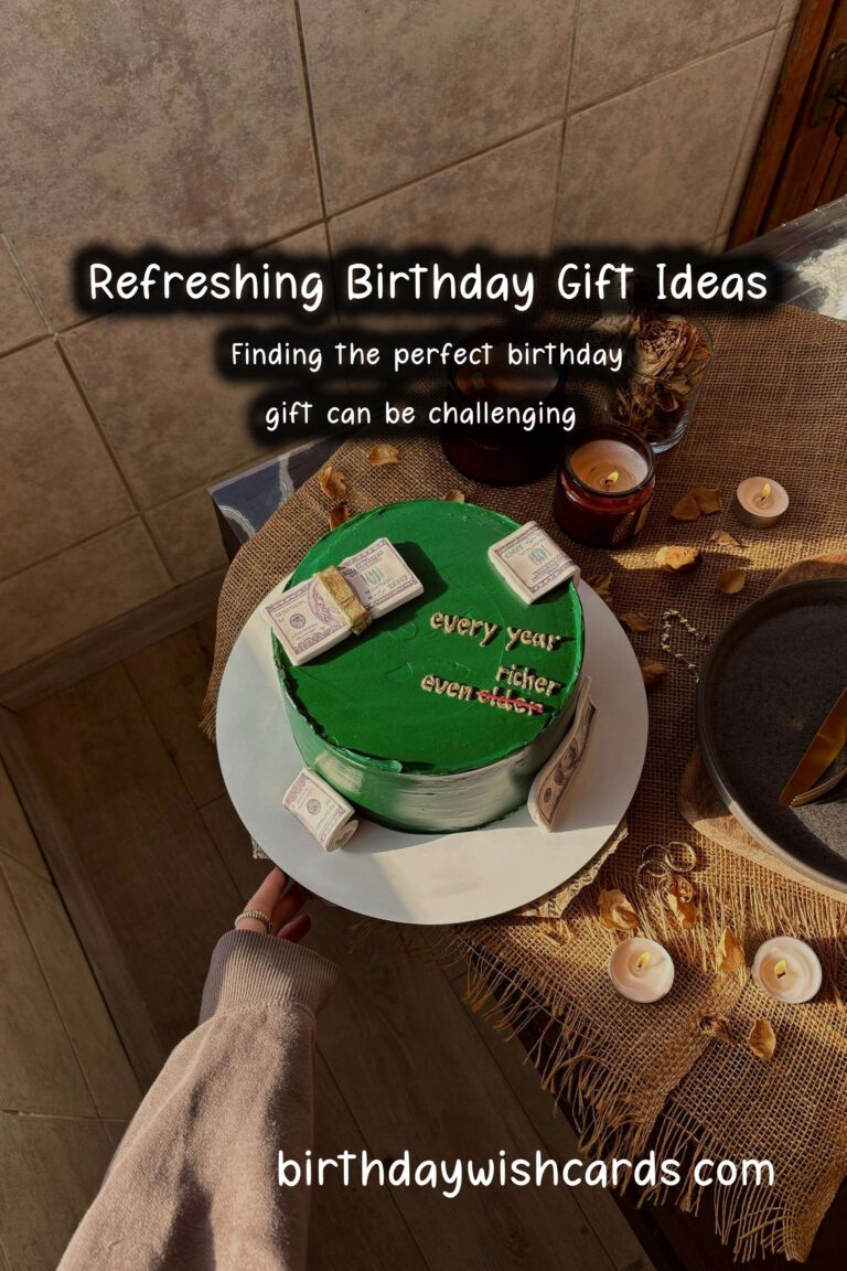 Refreshing Ways to Create Unique Birthday Gift Ideas