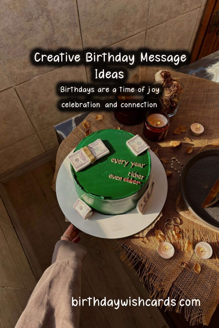 Refreshing Ways to Customize Birthday Messages