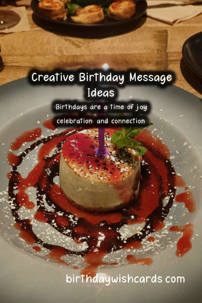 Refreshing Ways to Customize Birthday Messages