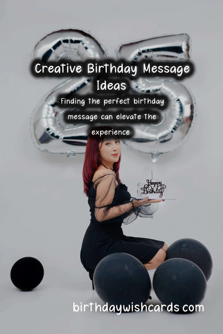 Refreshing Ways to Customize Birthday Messages