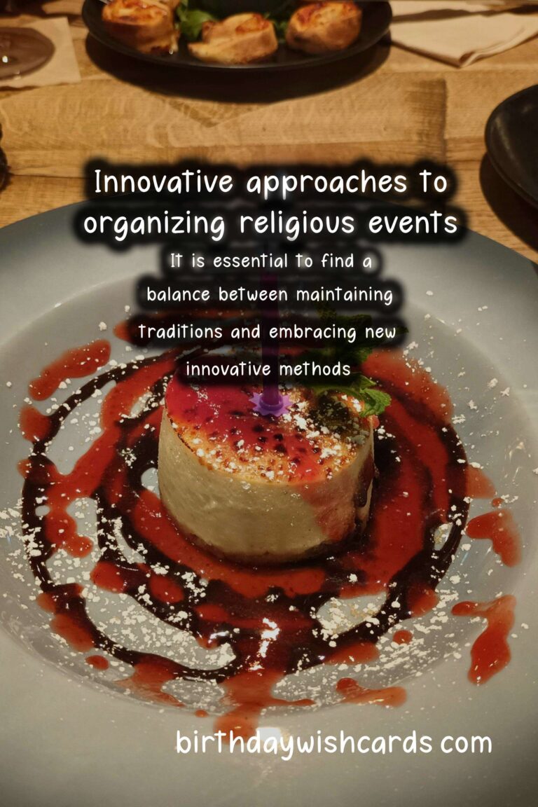 Refreshing Ways to Organize Religious Observance Planning