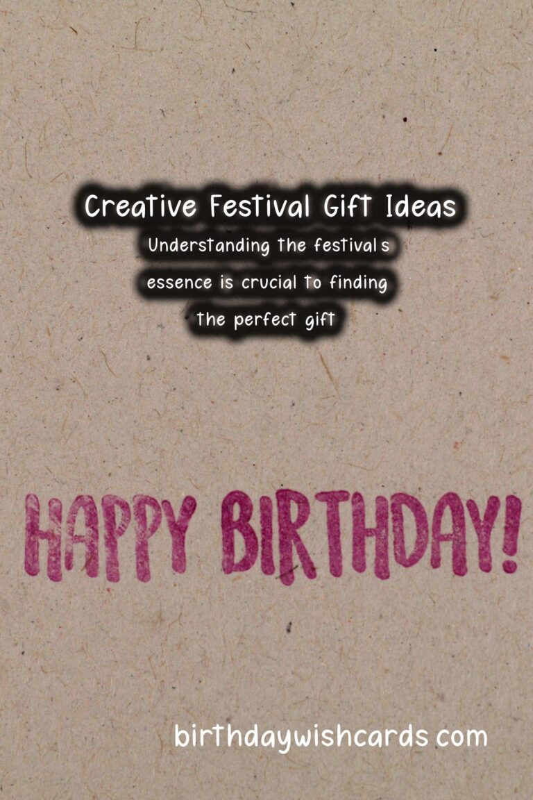 Refreshing Ways to Write Festival Gift Ideas