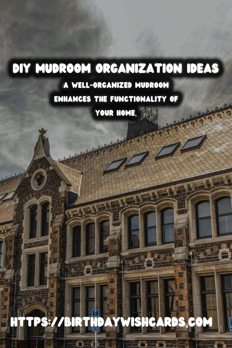 Revamp Your Entryway: The Ultimate Guide to DIY Mudroom Organization