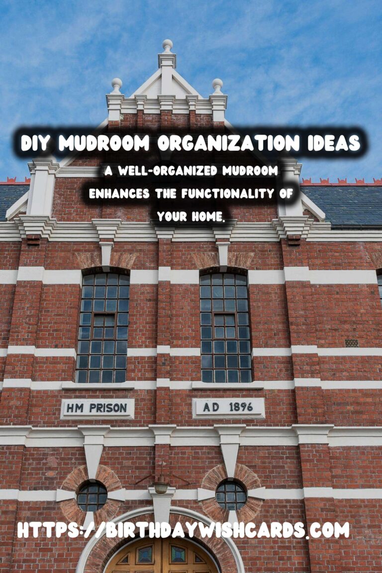 Revamp Your Entryway: The Ultimate Guide to DIY Mudroom Organization