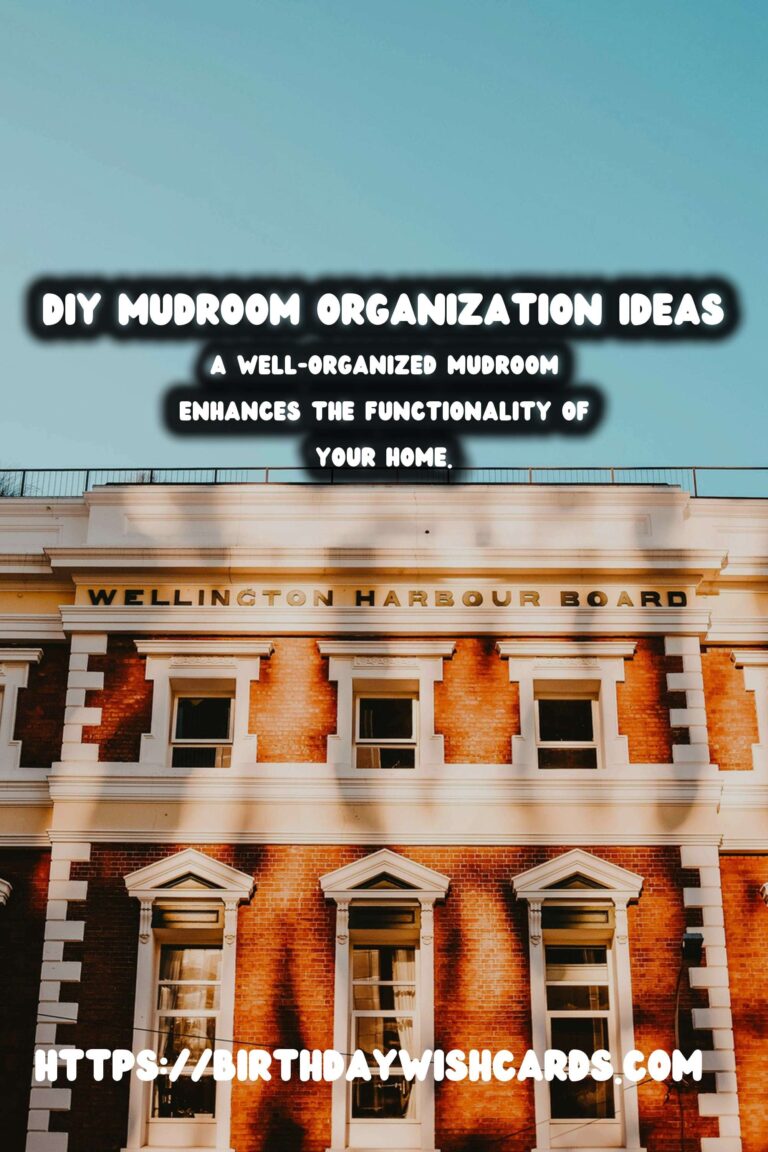 Revamp Your Entryway: The Ultimate Guide to DIY Mudroom Organization