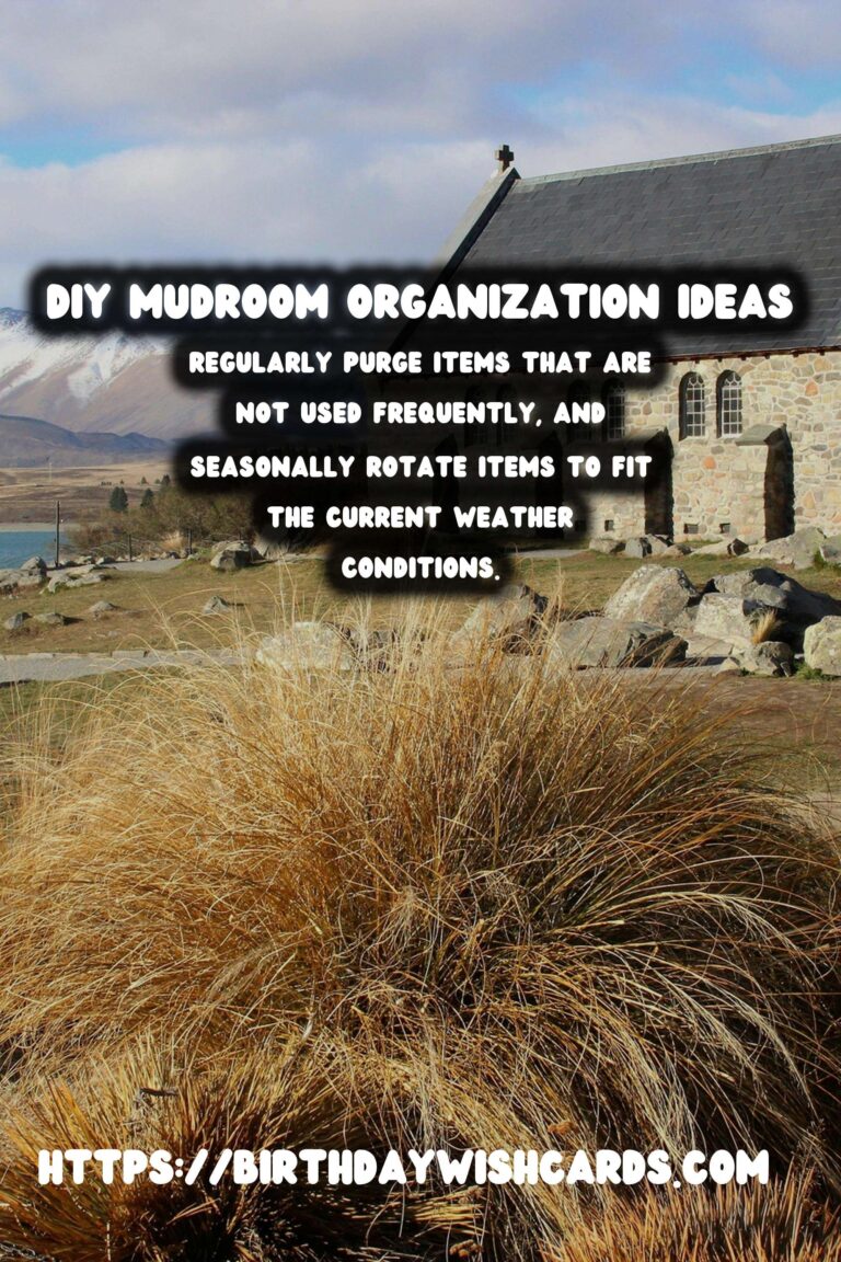 Revamp Your Entryway: The Ultimate Guide to DIY Mudroom Organization