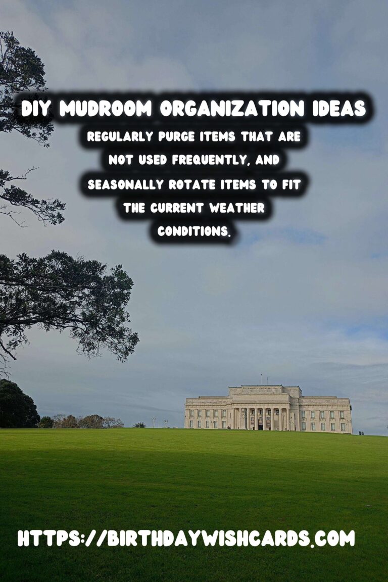 Revamp Your Entryway: The Ultimate Guide to DIY Mudroom Organization