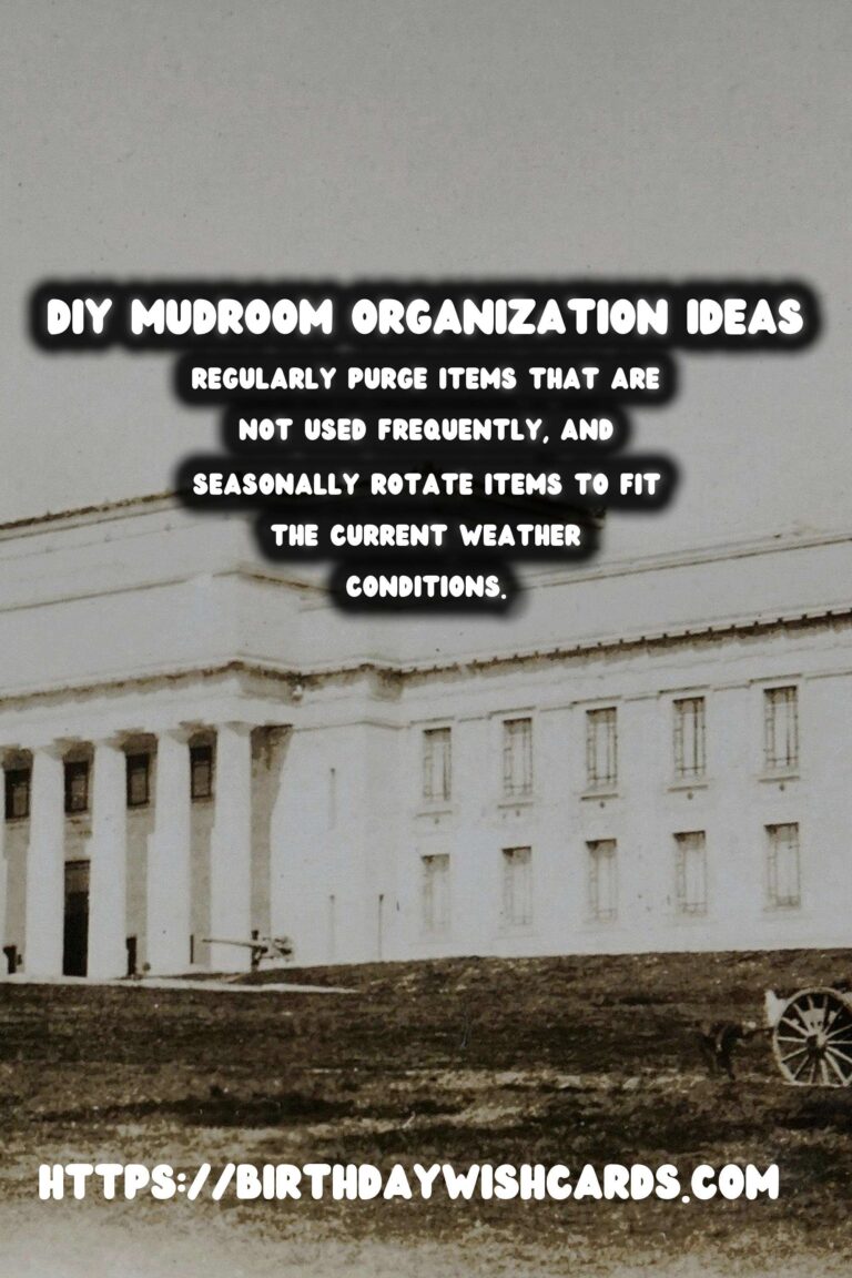 Revamp Your Entryway: The Ultimate Guide to DIY Mudroom Organization