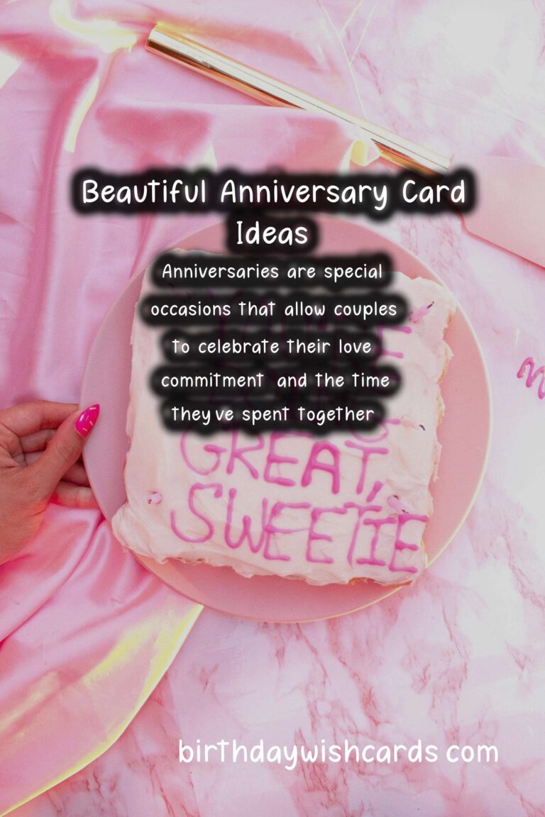 Simple Anniversary Card Messages For Every Personality