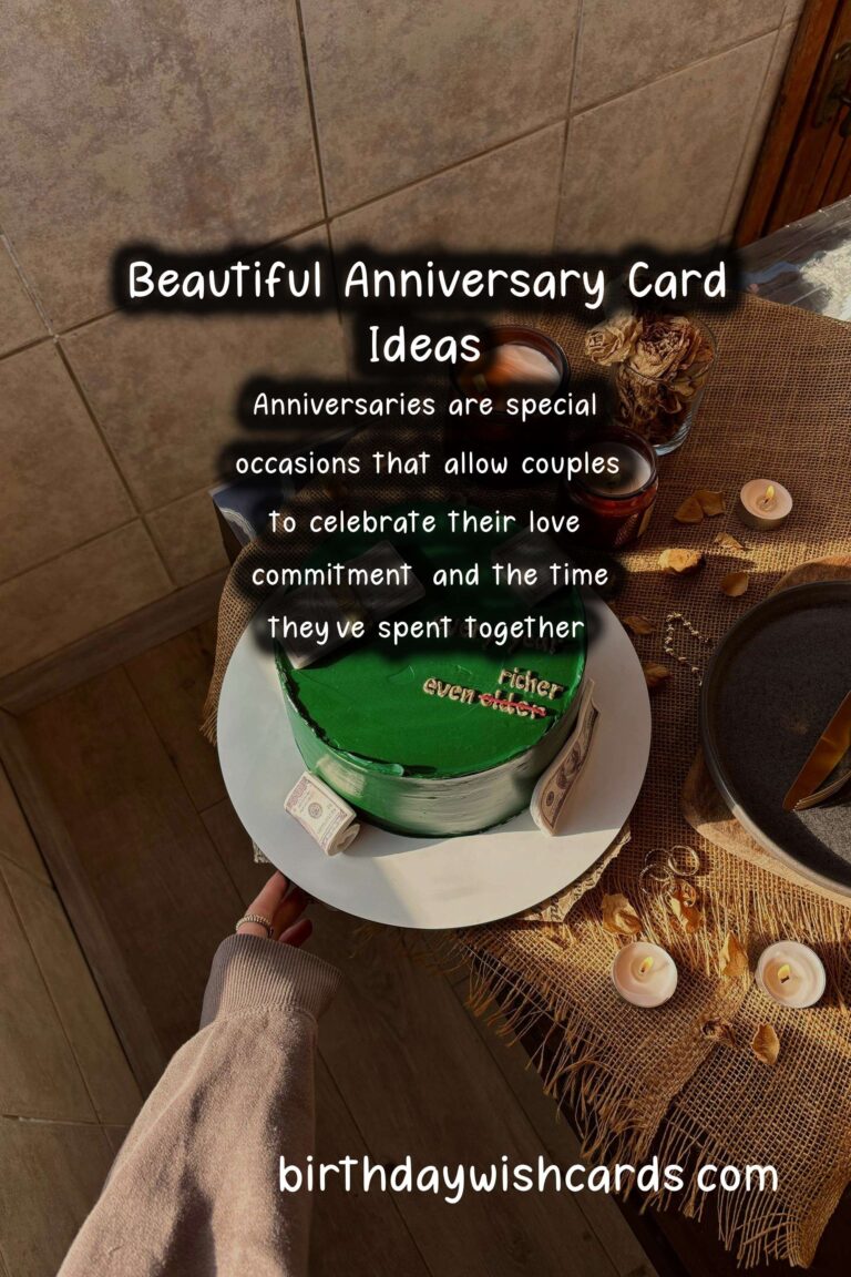 Simple Anniversary Card Messages For Every Personality