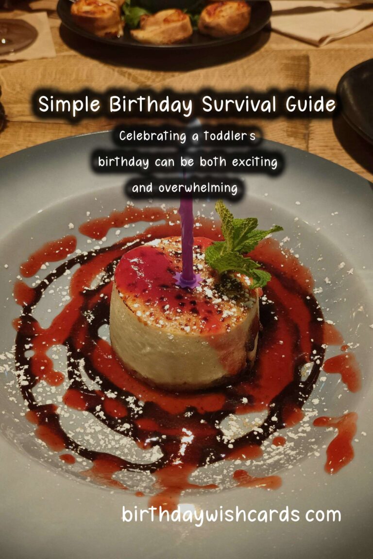Simple Birthday Survival Guide For Every Age Group