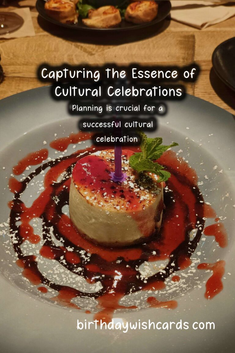 Simple Cultural Celebration Tips That Capture the Moment