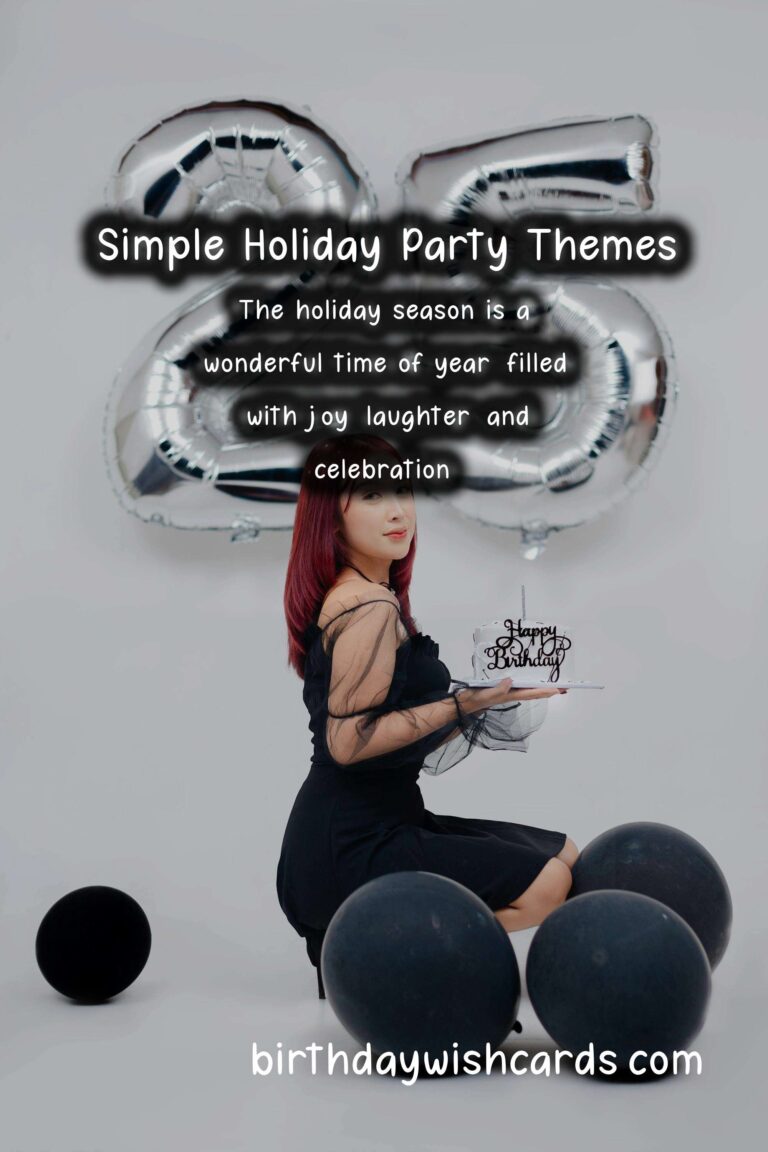 Simple Holiday Party Themes That Spark Joy