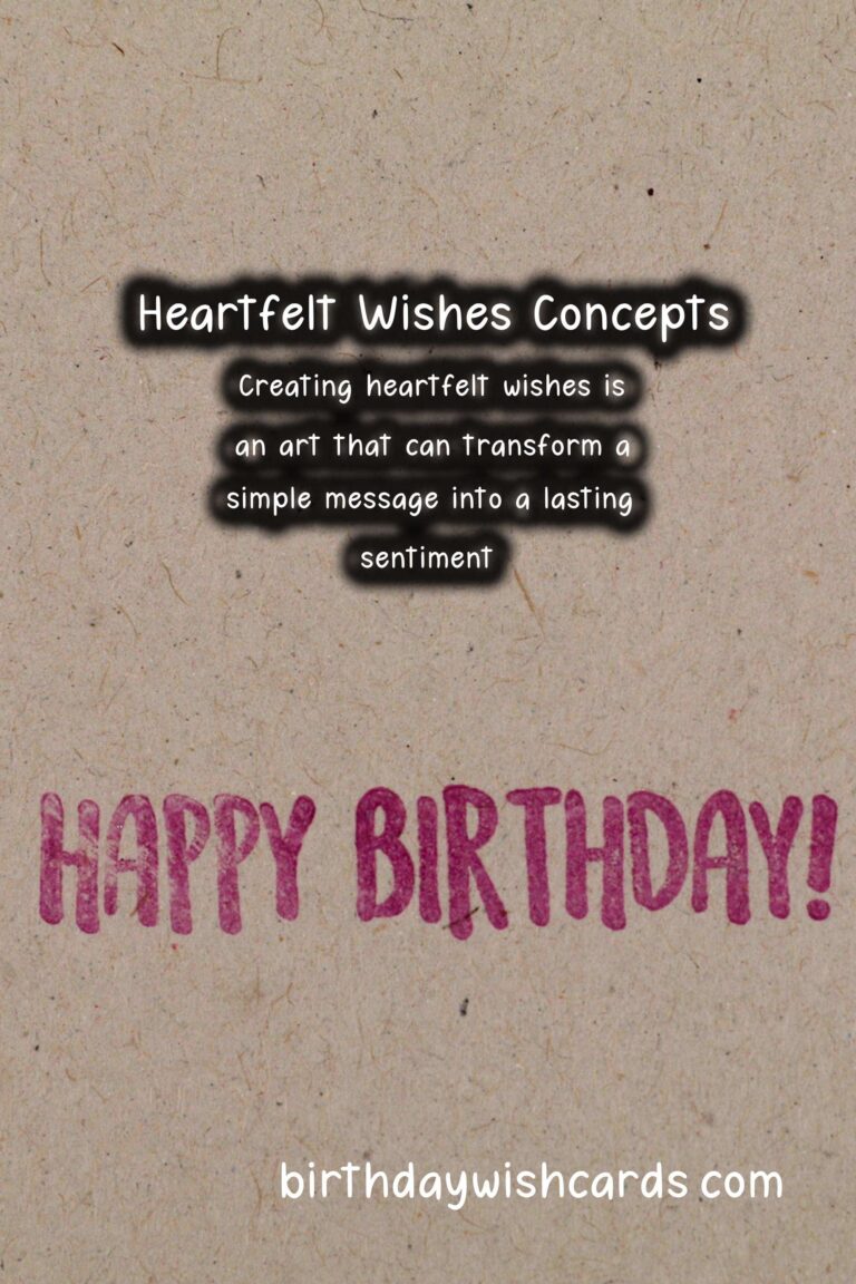 Simple Ways to Craft Heartfelt Wishes