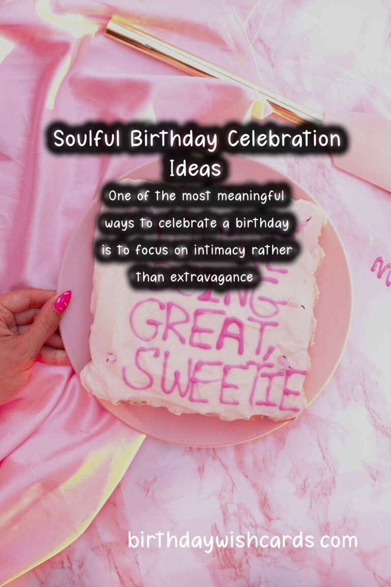 Soulful Birthday Planning Tips For Every Budget