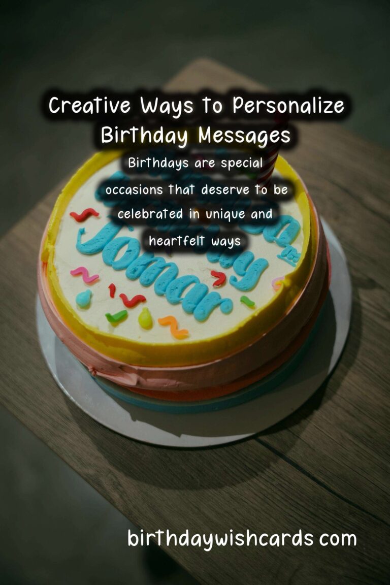 Soulful Ways to Customize Birthday Quotes