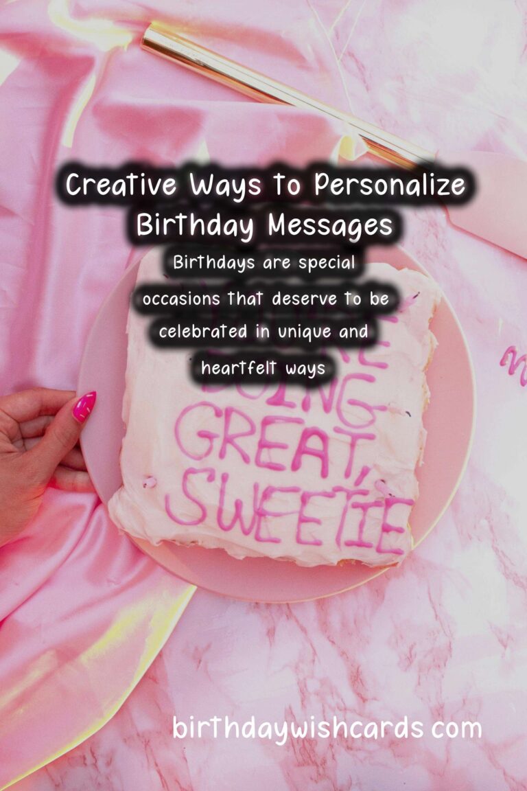 Soulful Ways to Customize Birthday Quotes