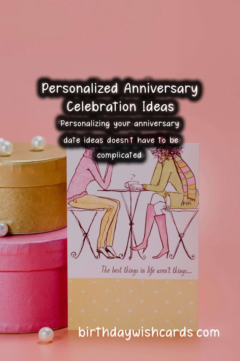 Soulful Ways to Personalize Anniversary Date Ideas