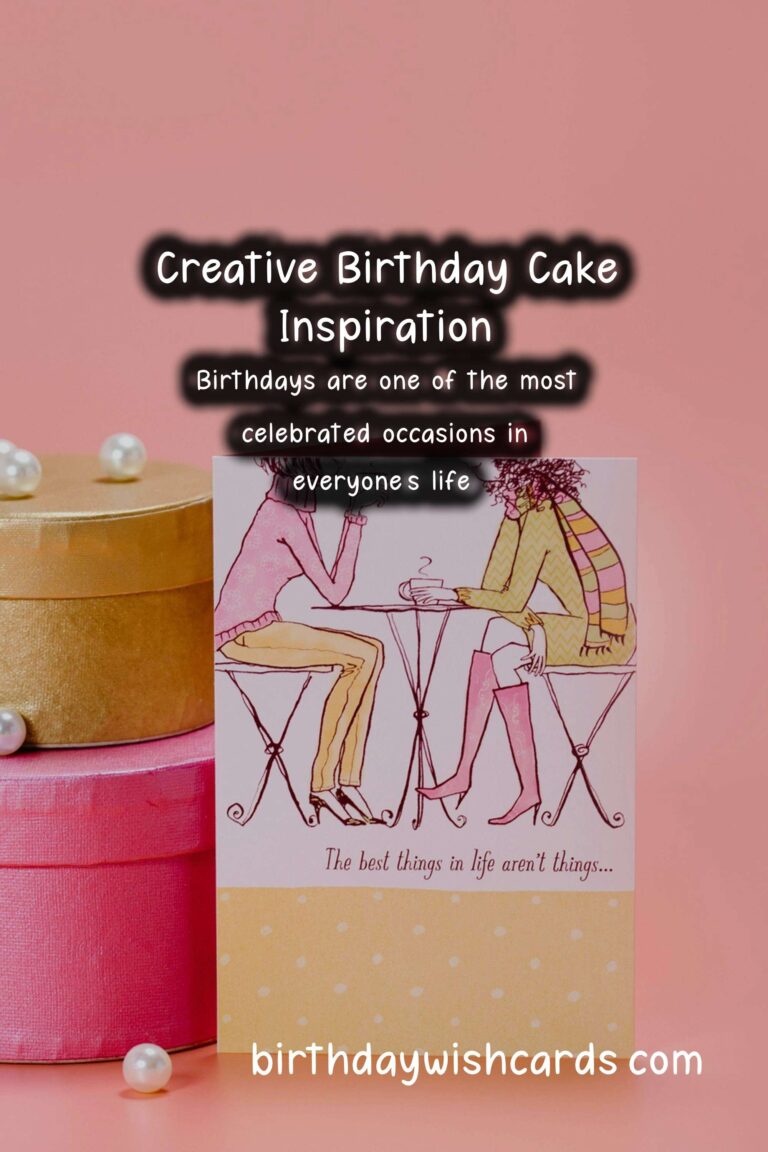 Soulful Ways to Personalize Birthday Cake Ideas