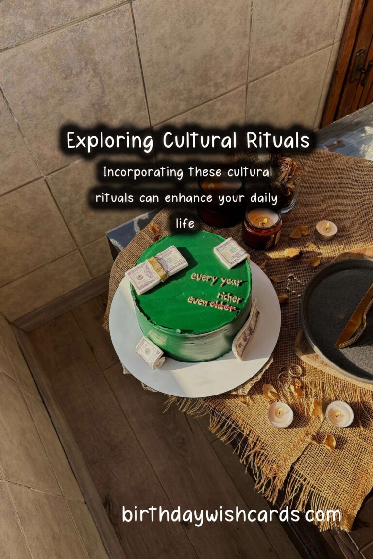 Step-by-Step Guide to Cultural Rituals to Make Your Day Special