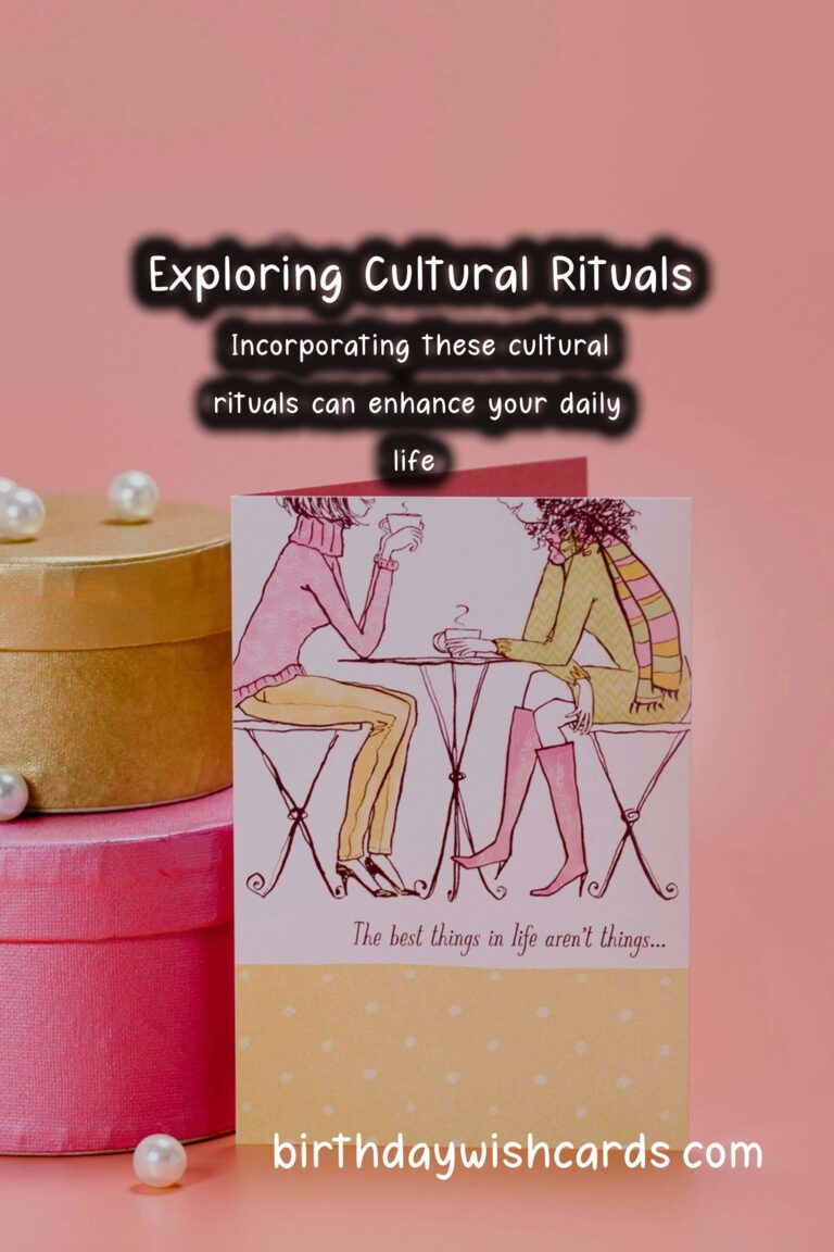 Step-by-Step Guide to Cultural Rituals to Make Your Day Special