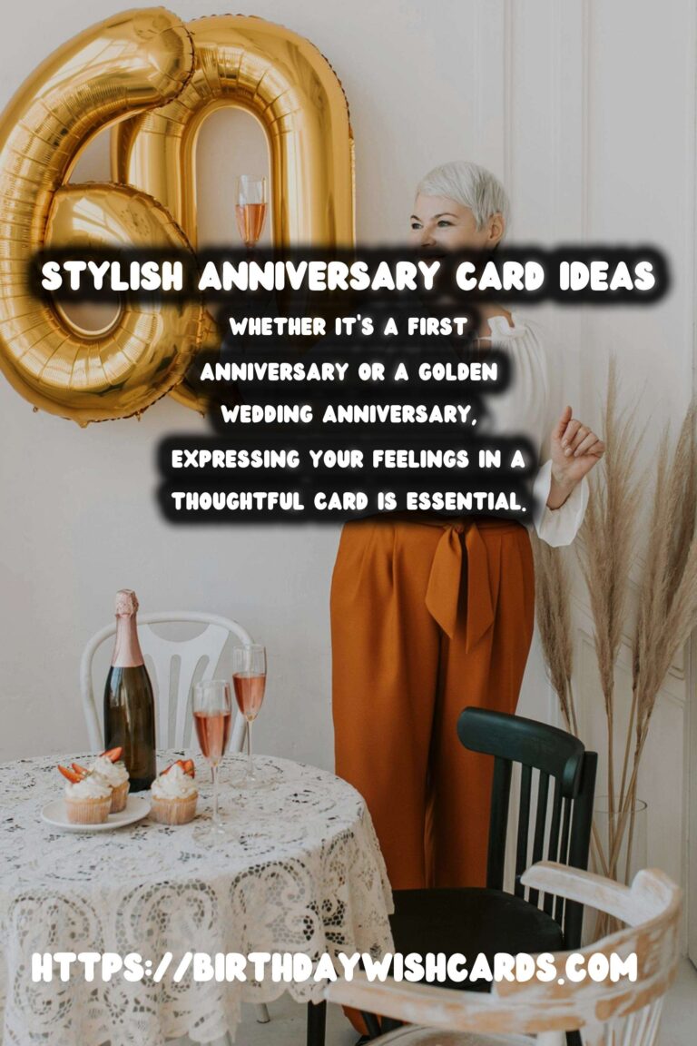 Stylish Anniversary Card Messages That Will Wow Your Guests