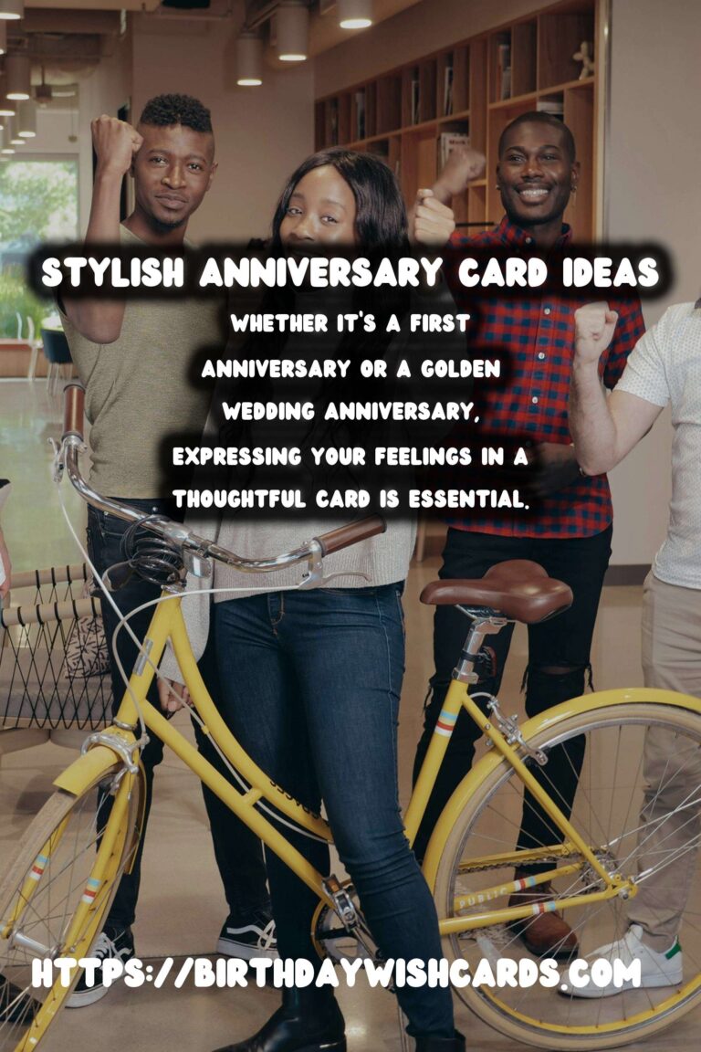 Stylish Anniversary Card Messages That Will Wow Your Guests