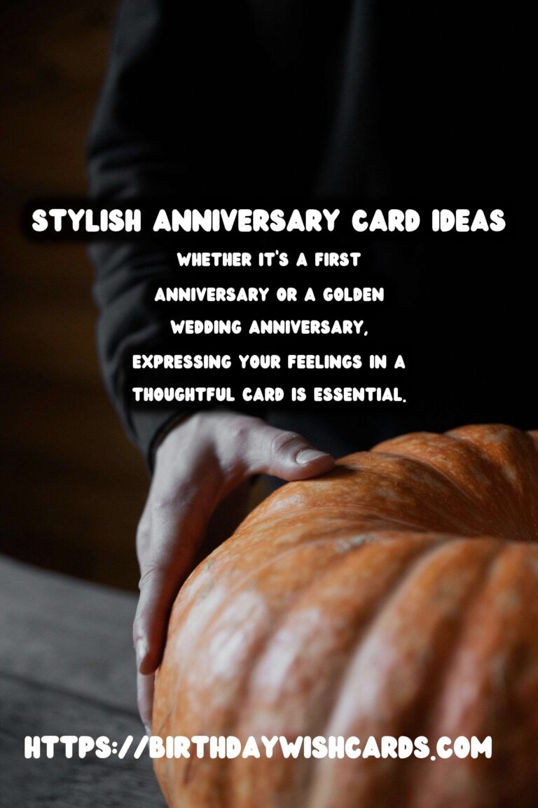 Stylish Anniversary Card Messages That Will Wow Your Guests