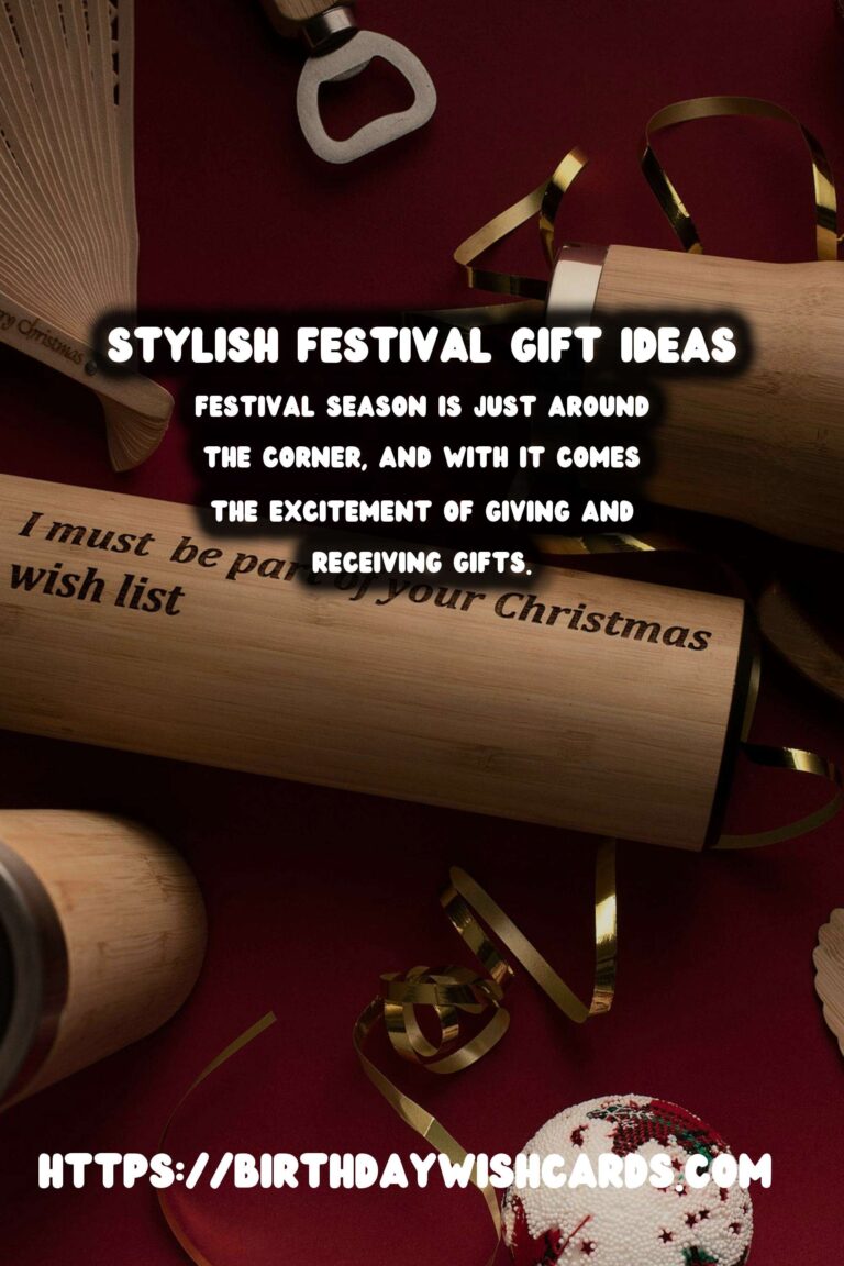 Stylish Festival Gift Ideas On a Budget