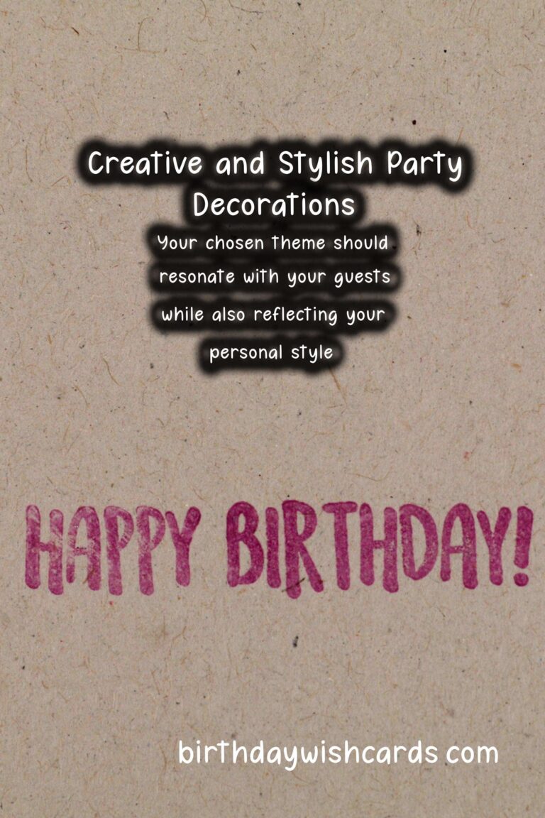 Stylish Ways to Customize Worldwide Party Themes