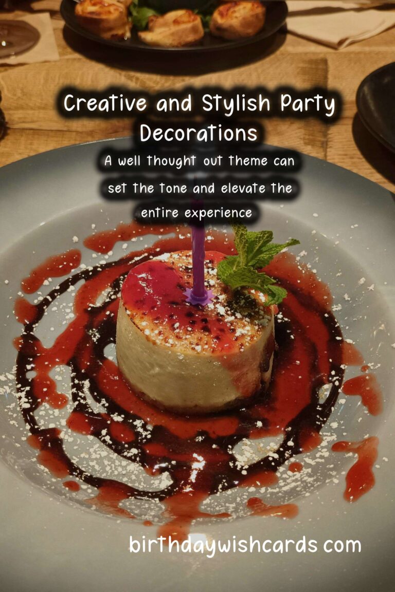 Stylish Ways to Customize Worldwide Party Themes