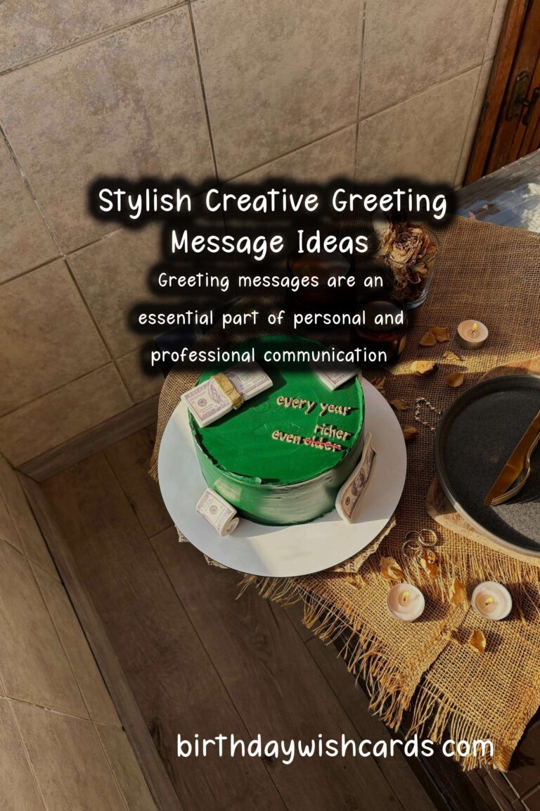 Stylish Ways to Design Creative Greeting Messages