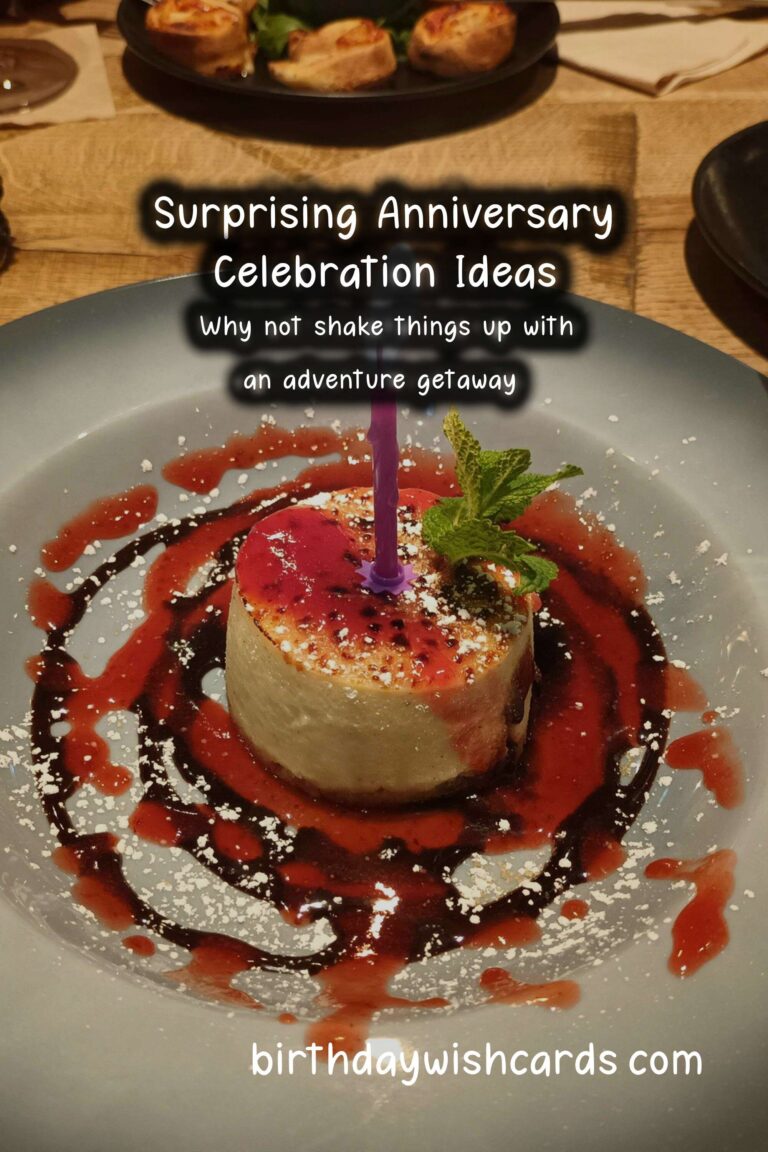Surprising Anniversary Celebration Ideas For an Unforgettable Experience