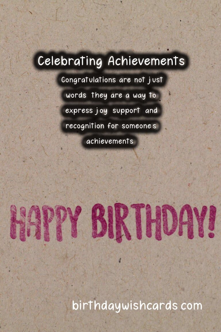 Surprising Congratulations Messages For Lasting Impressions
