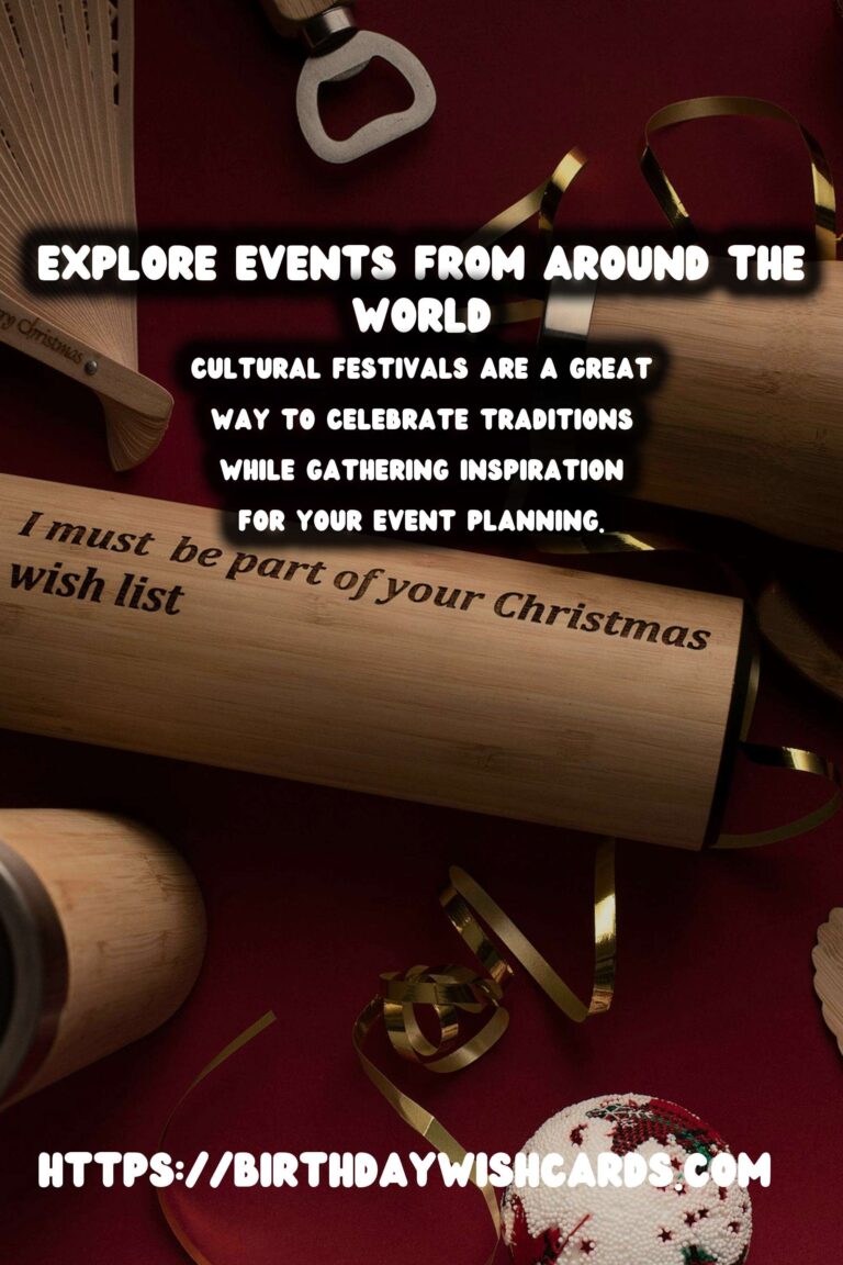 The Ultimate Guide to Global Event Inspiration to Try This Year