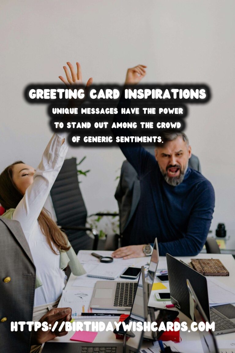 The Ultimate Guide to Greeting Card Messages That Are Unique