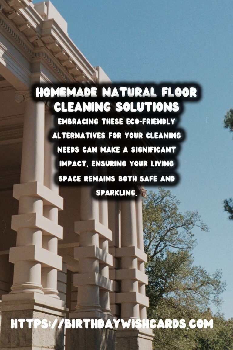 The Ultimate Guide to Homemade Natural Floor Cleaner