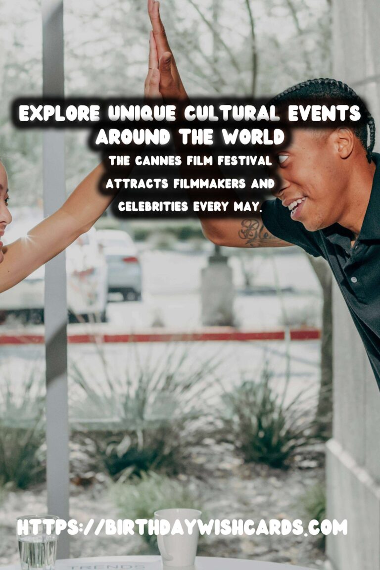 The Ultimate Guide to Luxurious Cultural Events That Are Truly Unique