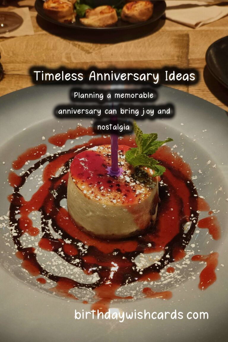 Timeless Anniversary Planning Tips You’ll Love