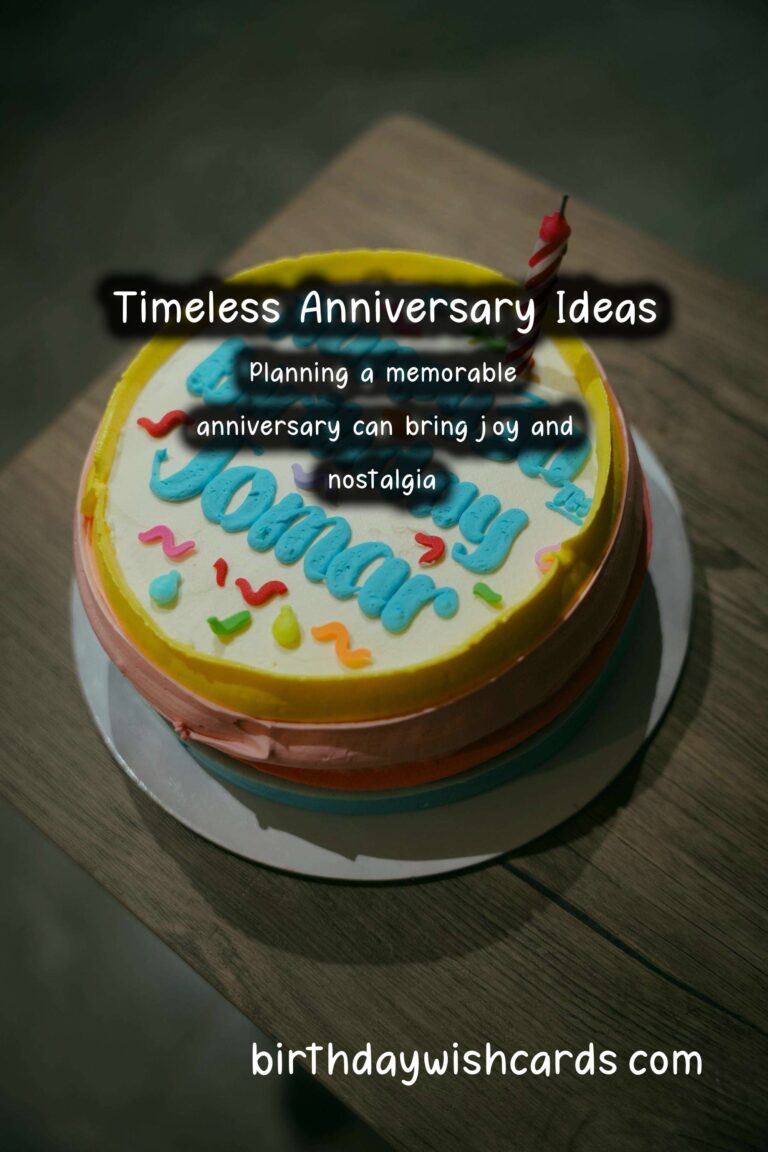Timeless Anniversary Planning Tips You’ll Love
