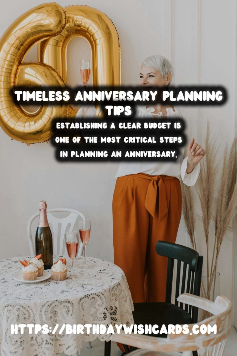 Timeless Anniversary Planning Tips to Try This Year