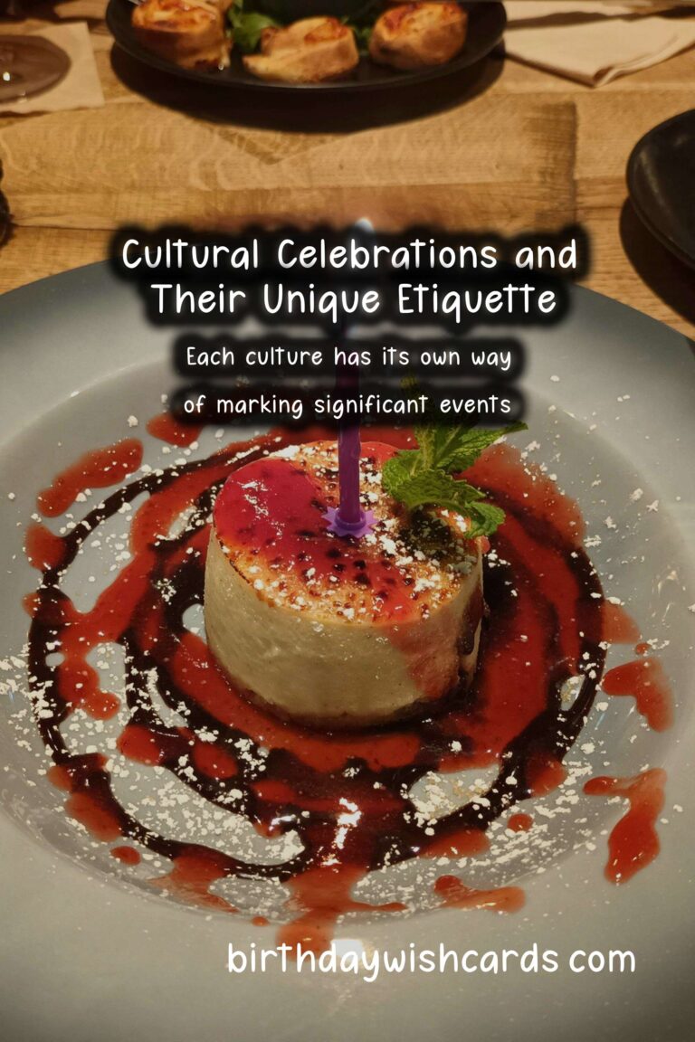 Timeless Ways to Celebrate Celebration Etiquette Around the World