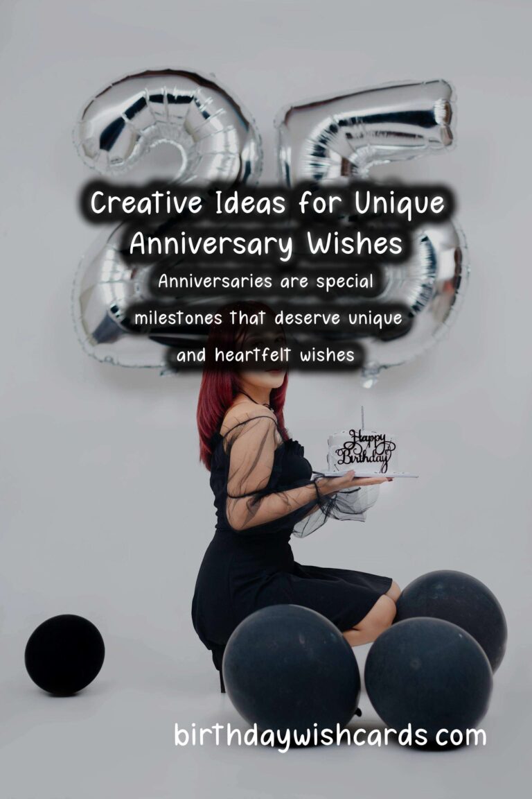 Timeless Ways to Customize Anniversary Wishes