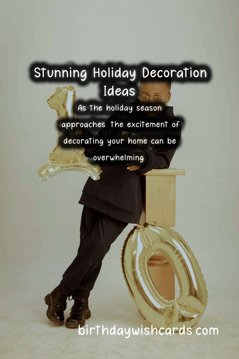 Timeless Ways to Prepare Holiday Decoration Tips