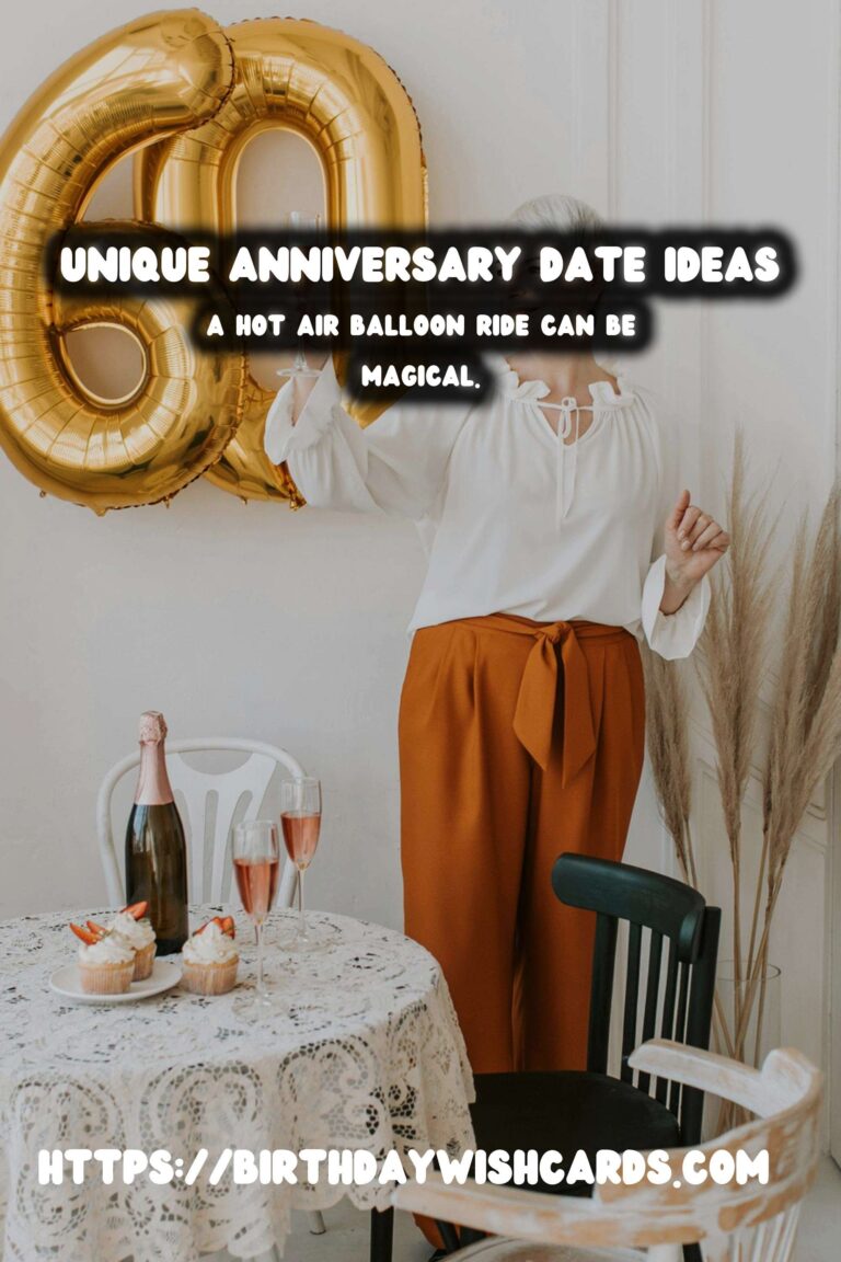 Top 10 Unique Anniversary Date Ideas