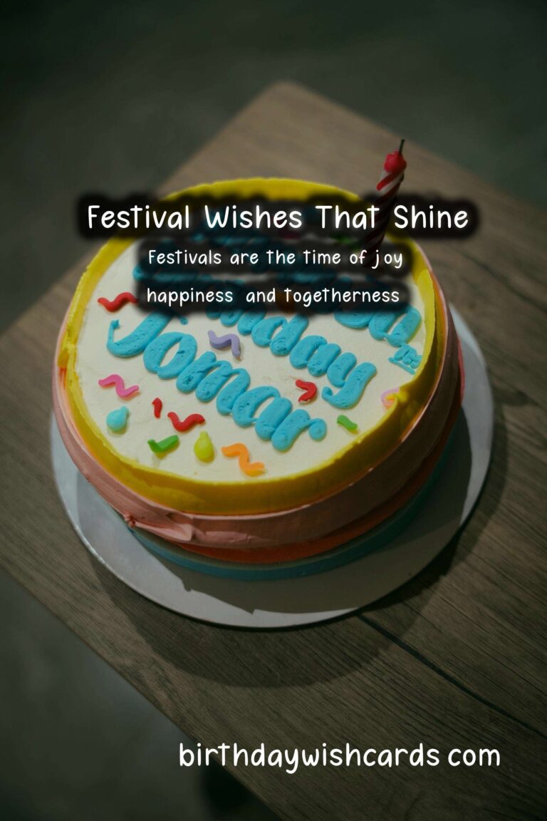 Top 100 Festival Wishes and Messages That Shine